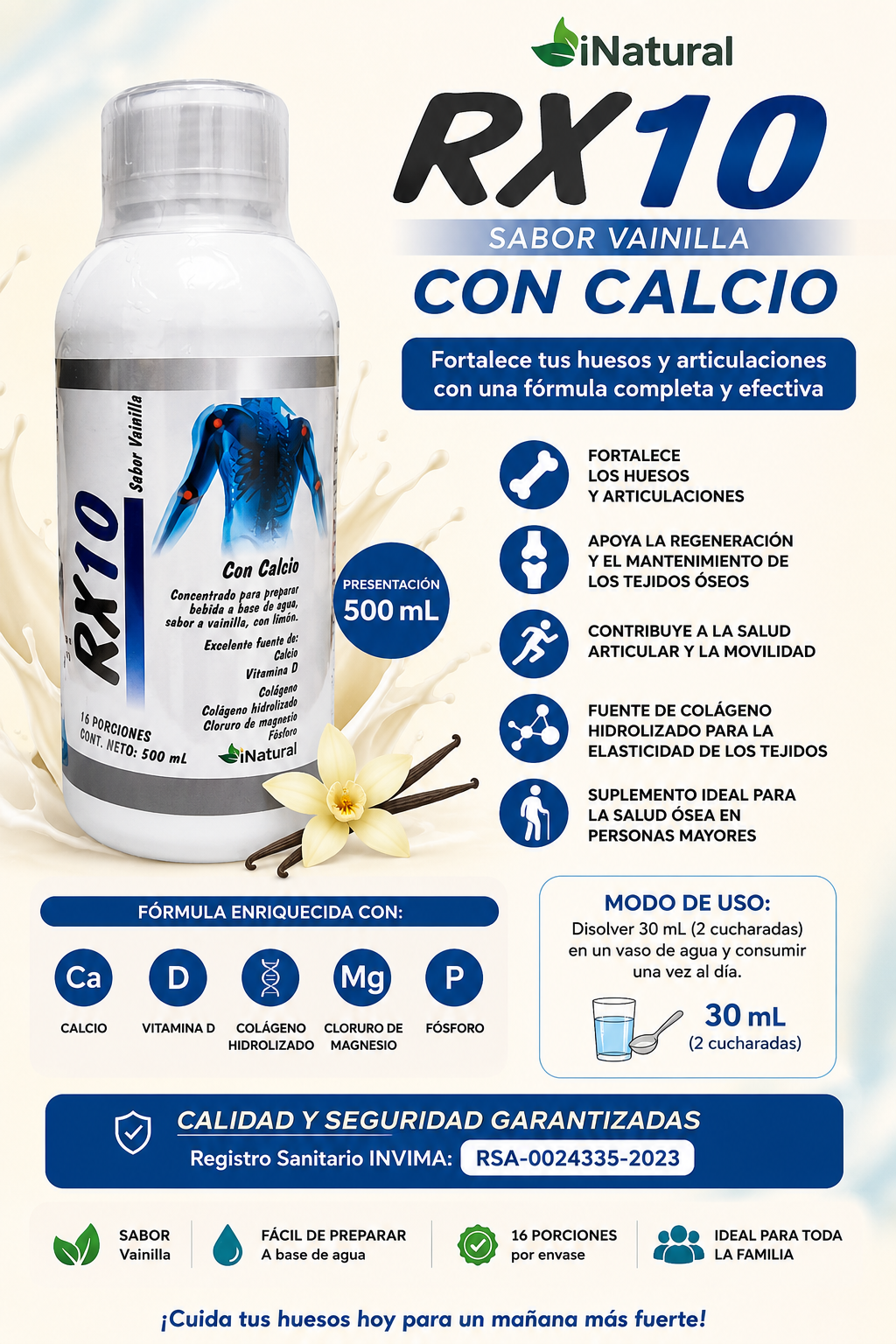 RX10 JARABE X 500 ML (ARTRITIS Y DOLOR)