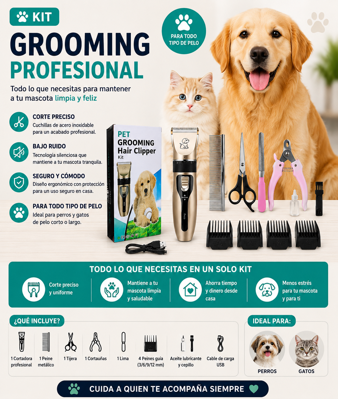 KIT PERRO PELUQUERIA
