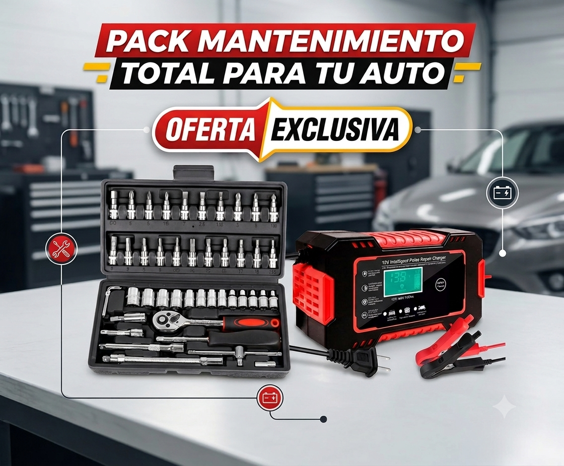COMBO RACHES DE 46 , BATERIA PARA CARRO